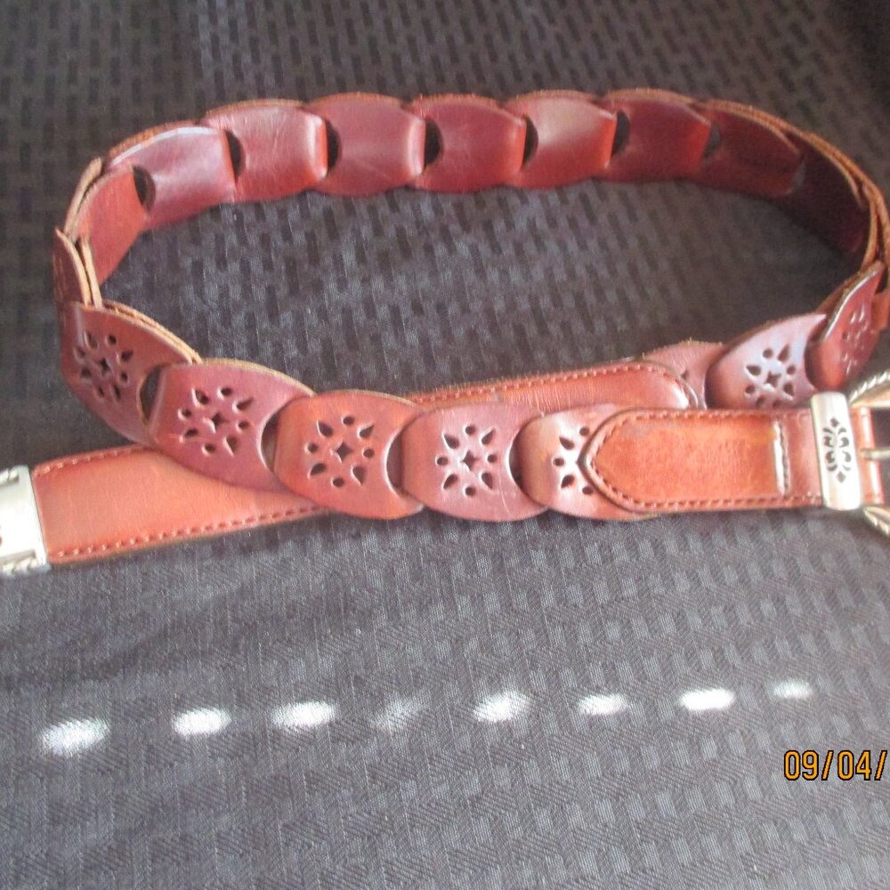 Orvis Leather Belt-Western-Women's-41 inches-L